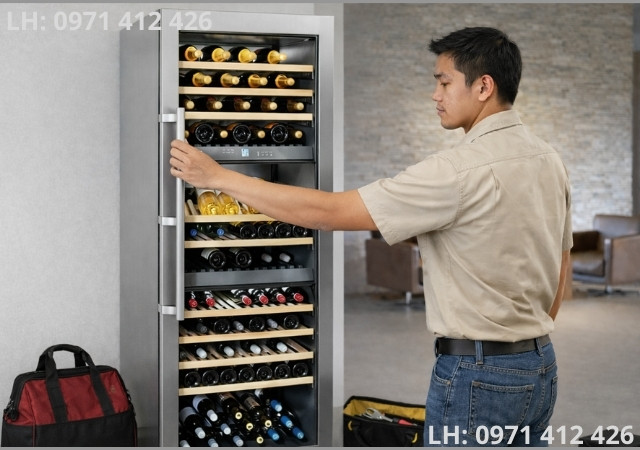 Dịch vụ sửa tủ bảo quản rượu vang tại Hà Nội 